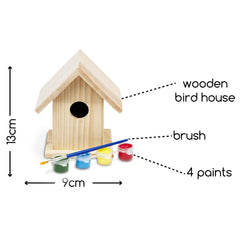 Minicasuta de pasari pentru pictat