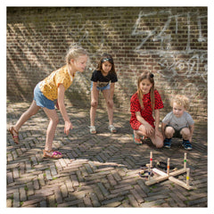 Joc din lemn de aruncat la tinta Inele