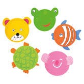 Set Frisbee 5 buc. din textil pentru copii