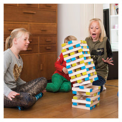 Turn Jenga Gigant cu zaruri