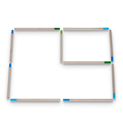 Joc de potrivire educativ cu chibrituri mari