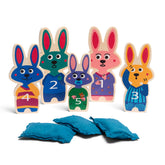 Doboara iepurasii, joc de aruncare la tinta