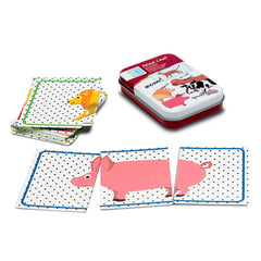 Potriveste animalele, joc de calatorie