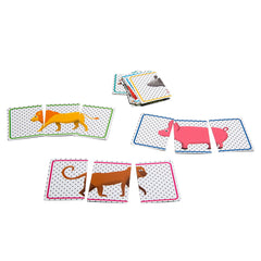 Potriveste animalele, joc de calatorie