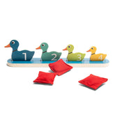 Doboara ratele, joc de aruncare la tinta