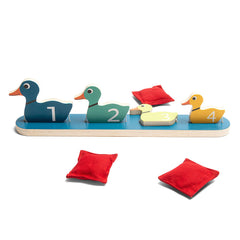 Doboara ratele, joc de aruncare la tinta