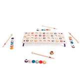 Nimereste formele, joc de rapiditate din lemn, BS Toys