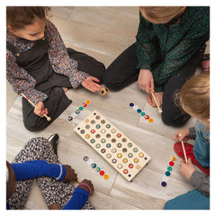 Nimereste formele, joc de rapiditate din lemn, BS Toys