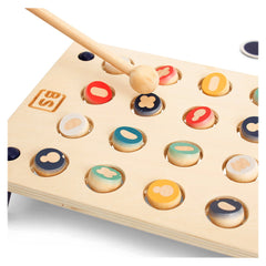 Nimereste formele, joc de rapiditate din lemn, BS Toys