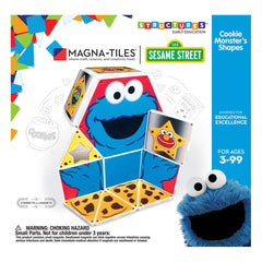 Magna-Tiles Structures, Cookie Monster, Invata formele