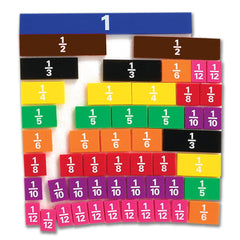 Fractii, set educativ cu 51 piese