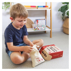 Scoici tactile, set senzorial cu 36 piese, Edx Education