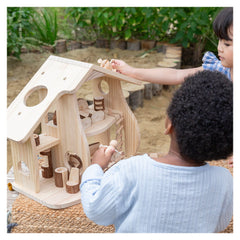 Casuta de papusi cu mobilier Woodlands, Guidecraft