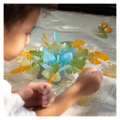 Interlox, frunze interconectabile, 96 piese, Guidecraft