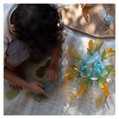 Interlox, frunze interconectabile, 96 piese, Guidecraft