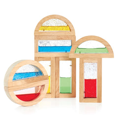 Rainbow Blocks, Shimmering Water, Guidecraft