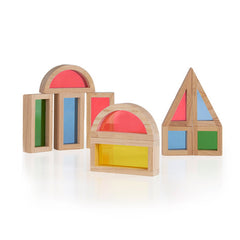 Rainbow Blocks set 10 piese, Guidecraft