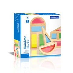 Rainbow Blocks set 10 piese, Guidecraft