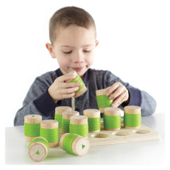 Weight Cylinders, cilindrii cu greutati diferite, Guidecraft