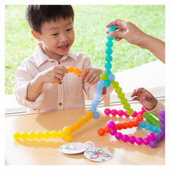 BendiBeads Rainbow, margele flexibile, Guidecraft