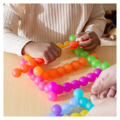 BendiBeads Rainbow, margele flexibile, Guidecraft