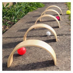 Tuneluri si Arce din lemn, set 10 piese, Guidecraft