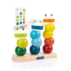 Omizi colorate de stivuit, Guidecraft