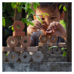 Little Pavers, set constructii cu 60 de pavele, Guidecraft