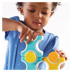 Grippies Stackers, set magnetic senzorial, 16 piese