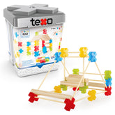 Texo, set de constructie cu 100 piese, Guidecraft