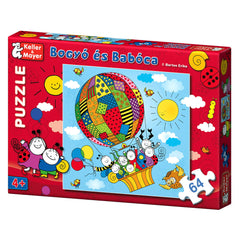 Bogyó és Babóca Léghajó, 64 elemes puzzle