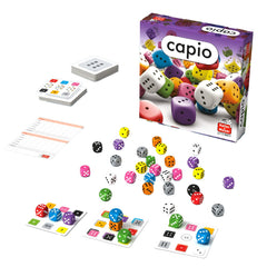 Capio társasjáték, 40 színes kockával