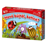 Hová bújtál katica? fejlesztő társasjáték