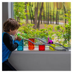 MAGNA-TILES Downhill Duo, set magnetic 40 piese