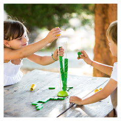 Domino Tulips, cu piese stivuibile din lemn, Milaniwood