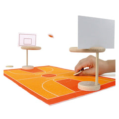 JUMP! Baschet, joc cu nasturi din lemn, Milaniwood