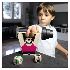 Woody Builder, joc de motricitate din lemn, Milaniwood