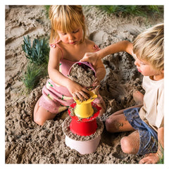 Alto rosu, set forme pentru nisip, Quut Toys