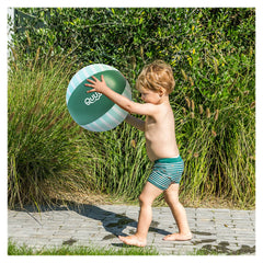 Minge gonflabila de plaja, verde, Quut Toys