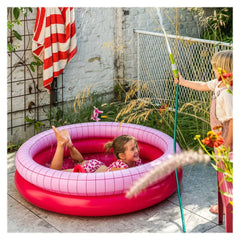 Dippy, piscina gonflabila, 120 cm, rosu, Quut Toys
