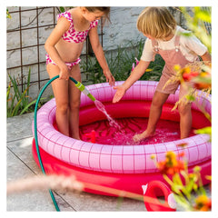 Dippy, piscina gonflabila, 120 cm, rosu, Quut Toys