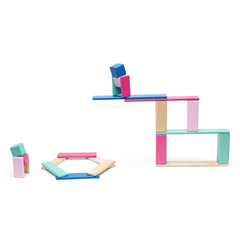 Tegu Blossom, set 24 piese din lemn magnetic