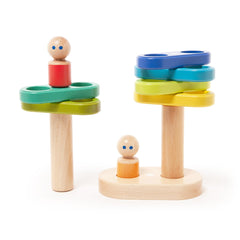Tegu Stacker, set din lemn magnetic