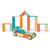 Tegu Sunset, set 42 piese din lemn magnetic