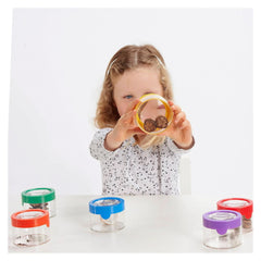 Rainbow Viewers, borcane cu lupa, set 6 piese, TickiT