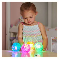 Mingi senzoriale cu lumini intermitente, 4 buc., TickiT