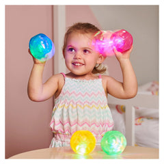 Mingi senzoriale cu lumini intermitente, 4 buc., TickiT