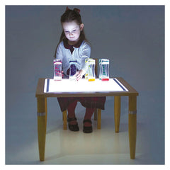 Masa senzoriala luminoasa, inaltime reglabila, TickiT