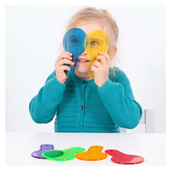 Set senzorial, 6 palete colorate transparente. TickiT