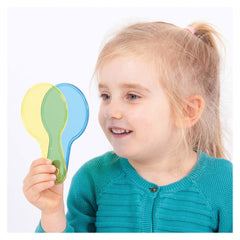 Set senzorial, 6 palete colorate transparente. TickiT